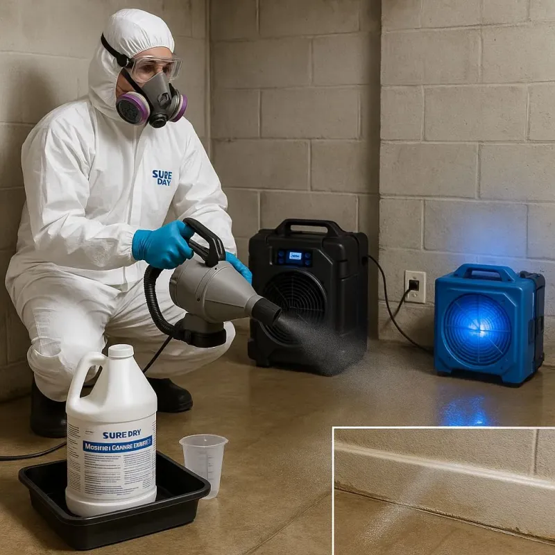 Sanitization and Odor Removal process in Yountville, CA