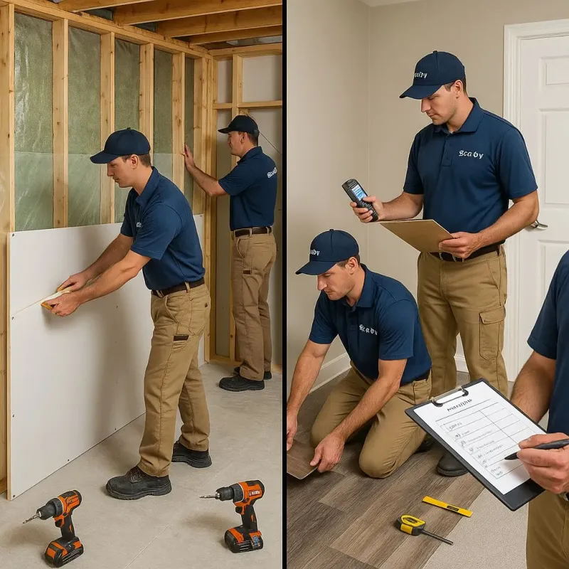 Repairs and Reconstruction process in Yountville, CA